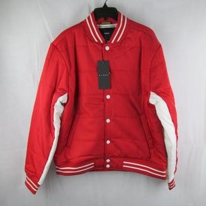 Konus Brand Mens Padded Bomber Jacket